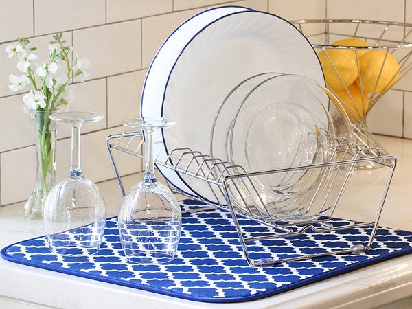 Huntington Home Dish drying mat, Assorted Colors, 40.6×45.7 cm – Nortram  Retail